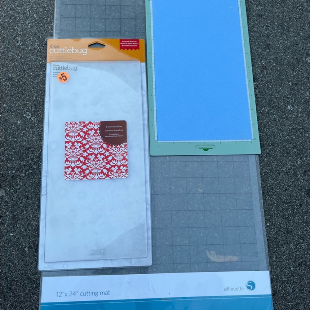 Cutting Mat Set - Blue and White